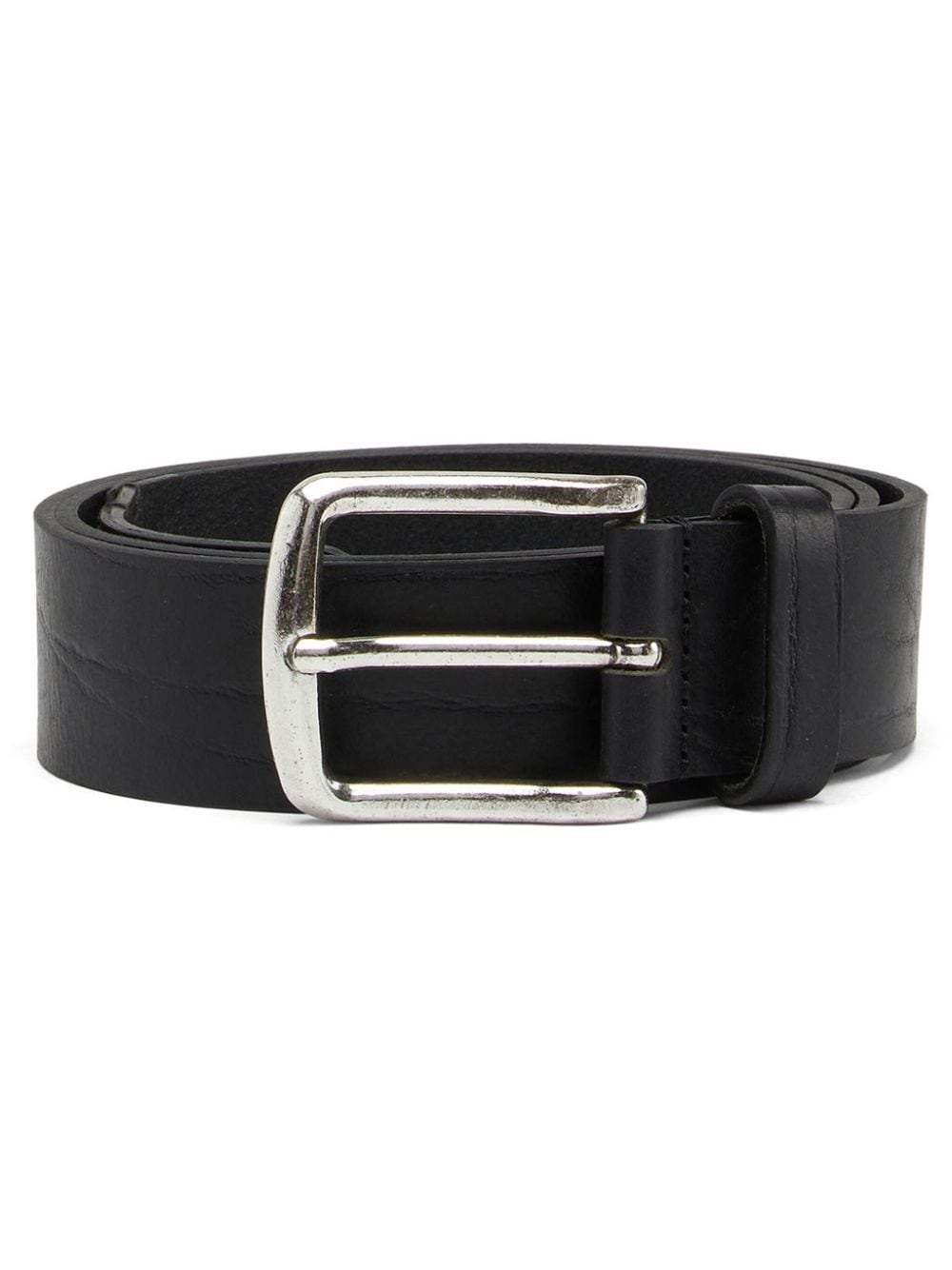 Diesel B-Line leren riem - Zwart