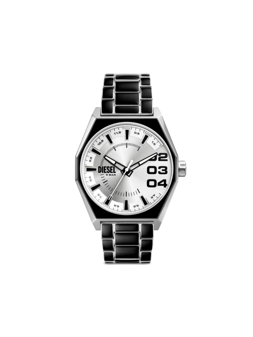 Diesel Dz2195 Scraper 43mm horloge - Zwart