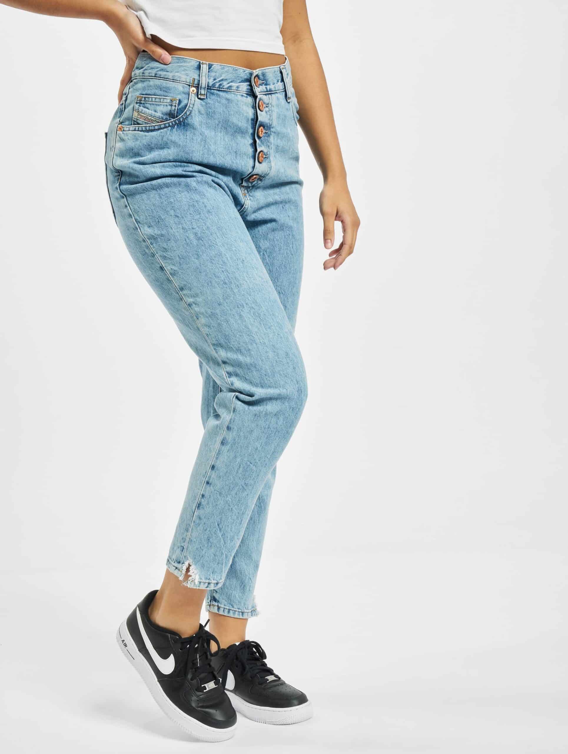 Diesel Irys Mom Jeans Vrouwen op kleur blauw, Maat 30