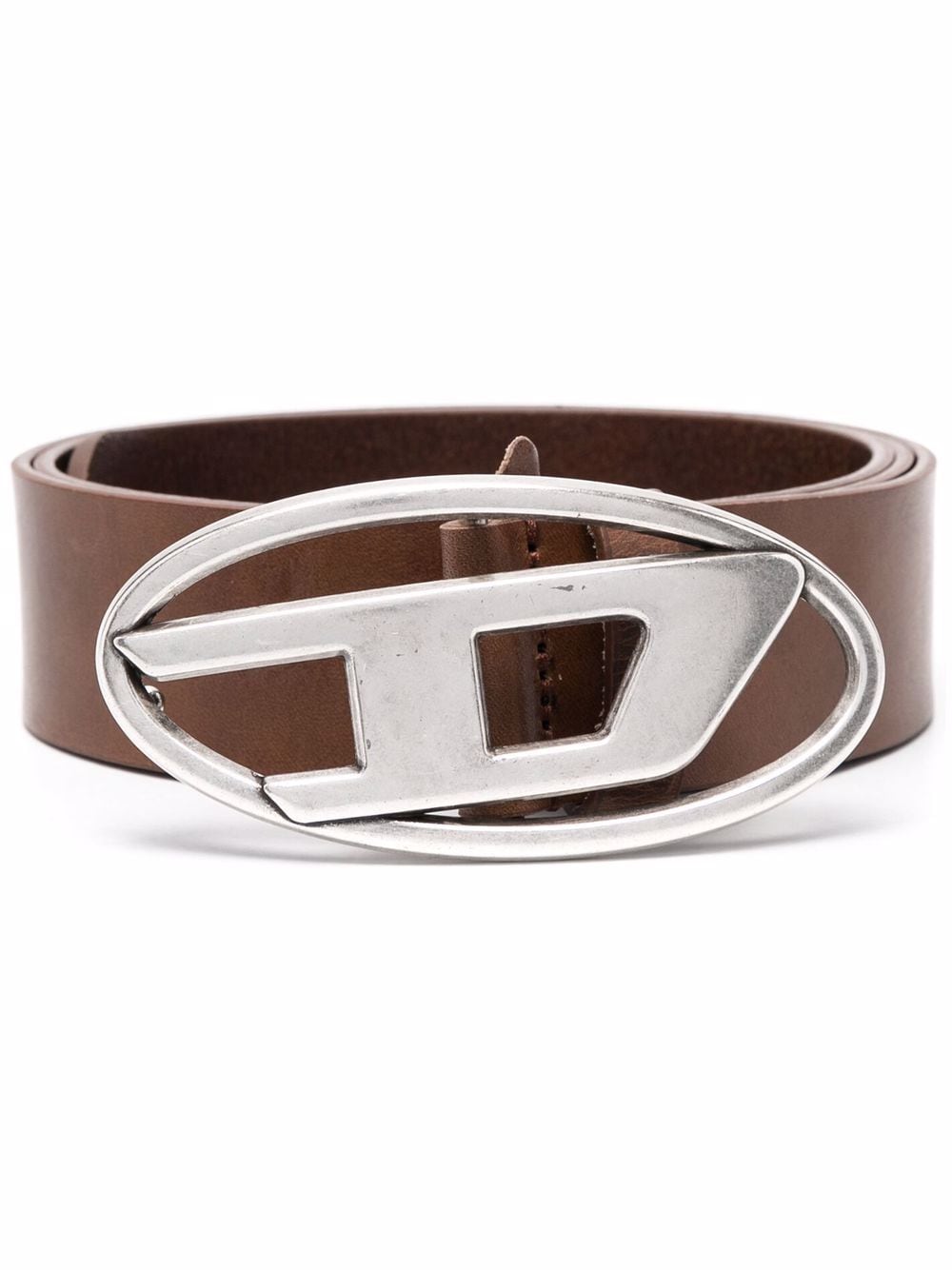 Diesel Riem met logogesp - Bruin