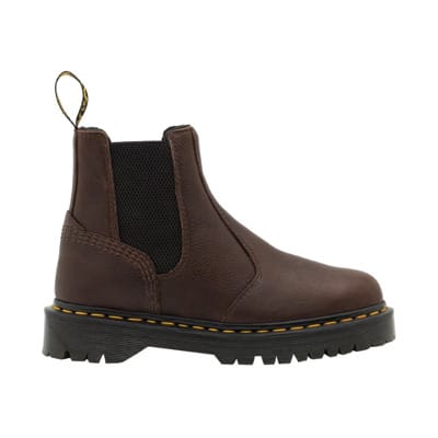 Donkerbruine Grizzly Laarzen Dr. Martens , Brown , Heren