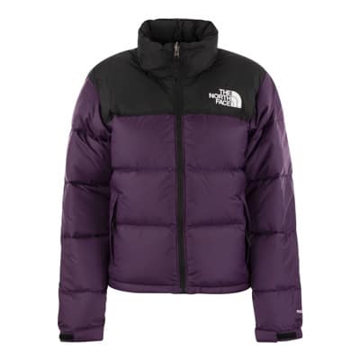 Down Jackets The North Face , Purple , Dames