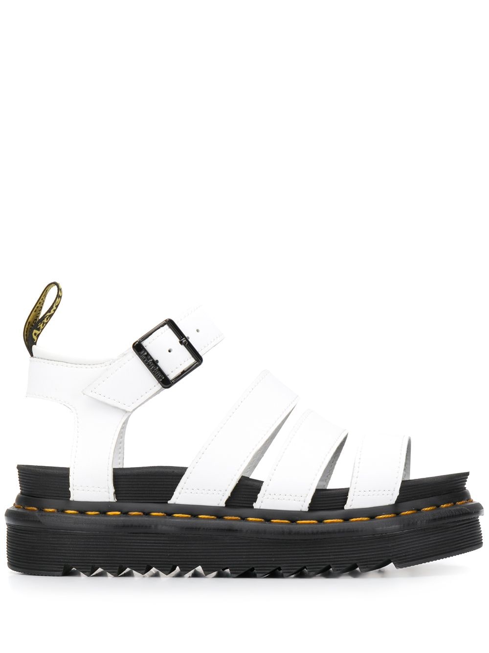 Dr. Martens Blaire Softy sandalen met meerdere bandjes - Wit