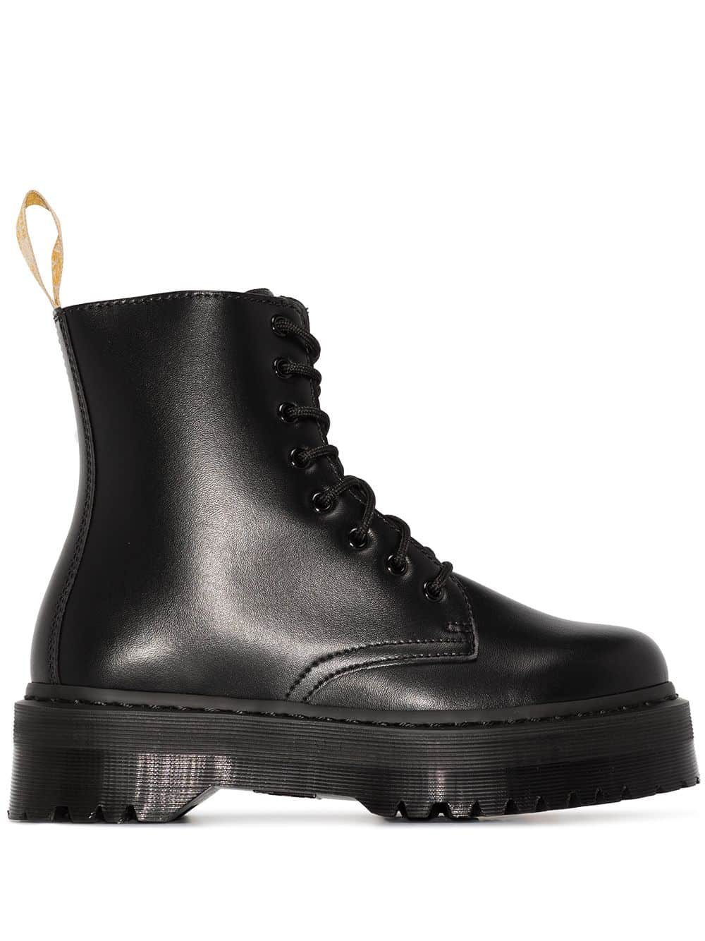 Dr. Martens Jadon II Mono laarzen met plateauzool - Zwart