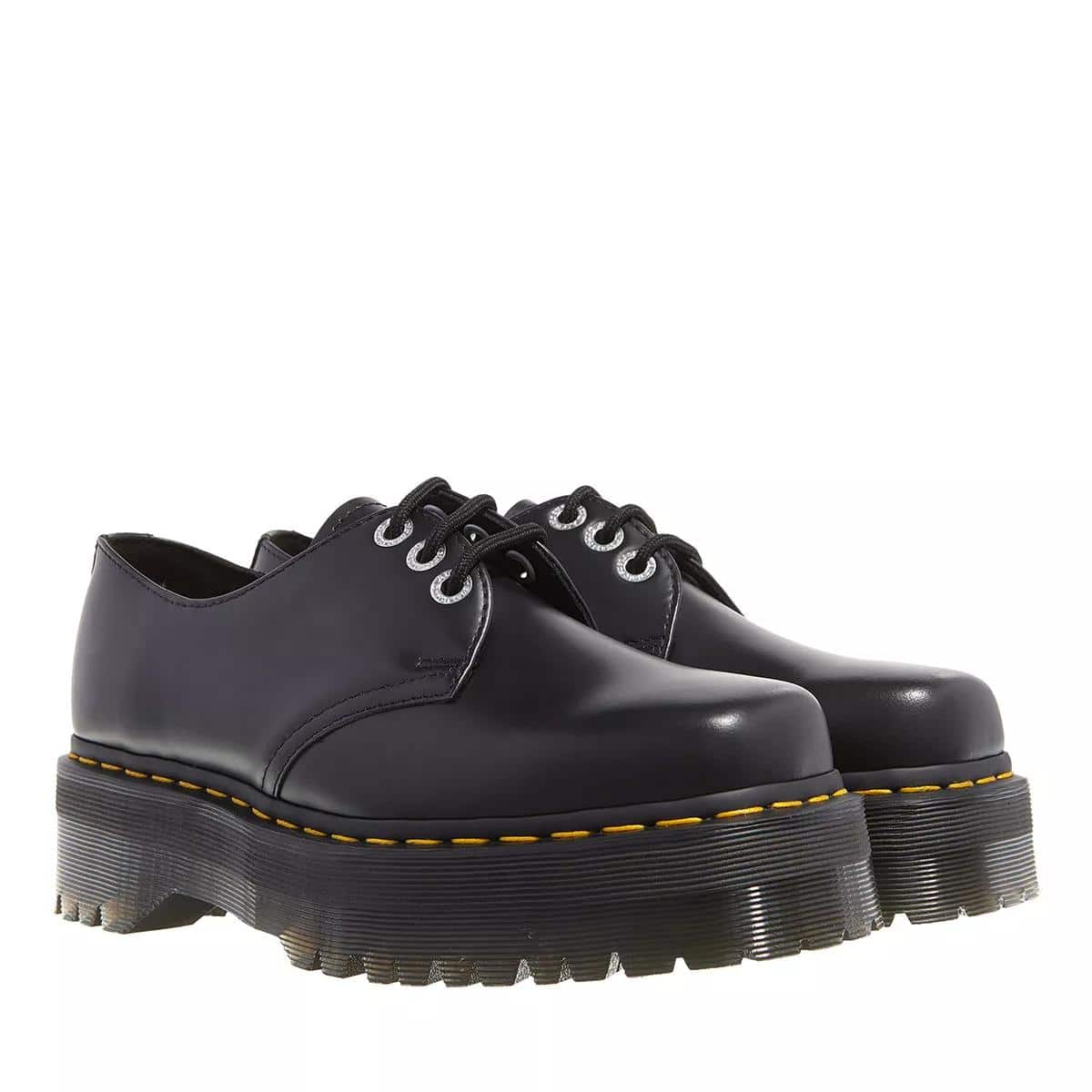 Dr. Martens Loafers & ballerina schoenen - 1461 Quad Squared in zwart