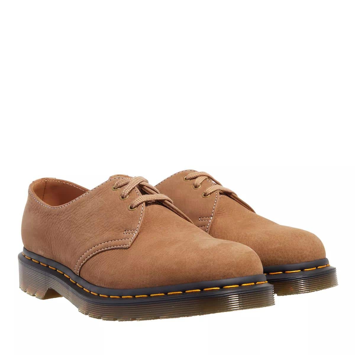 Dr. Martens Loafers & ballerina schoenen - 3 Eye Shoe 1461 in bruin