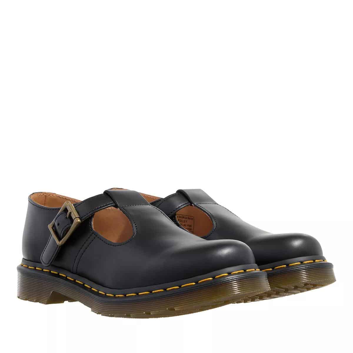 Dr. Martens Loafers & ballerina schoenen - T Bar Polley in zwart