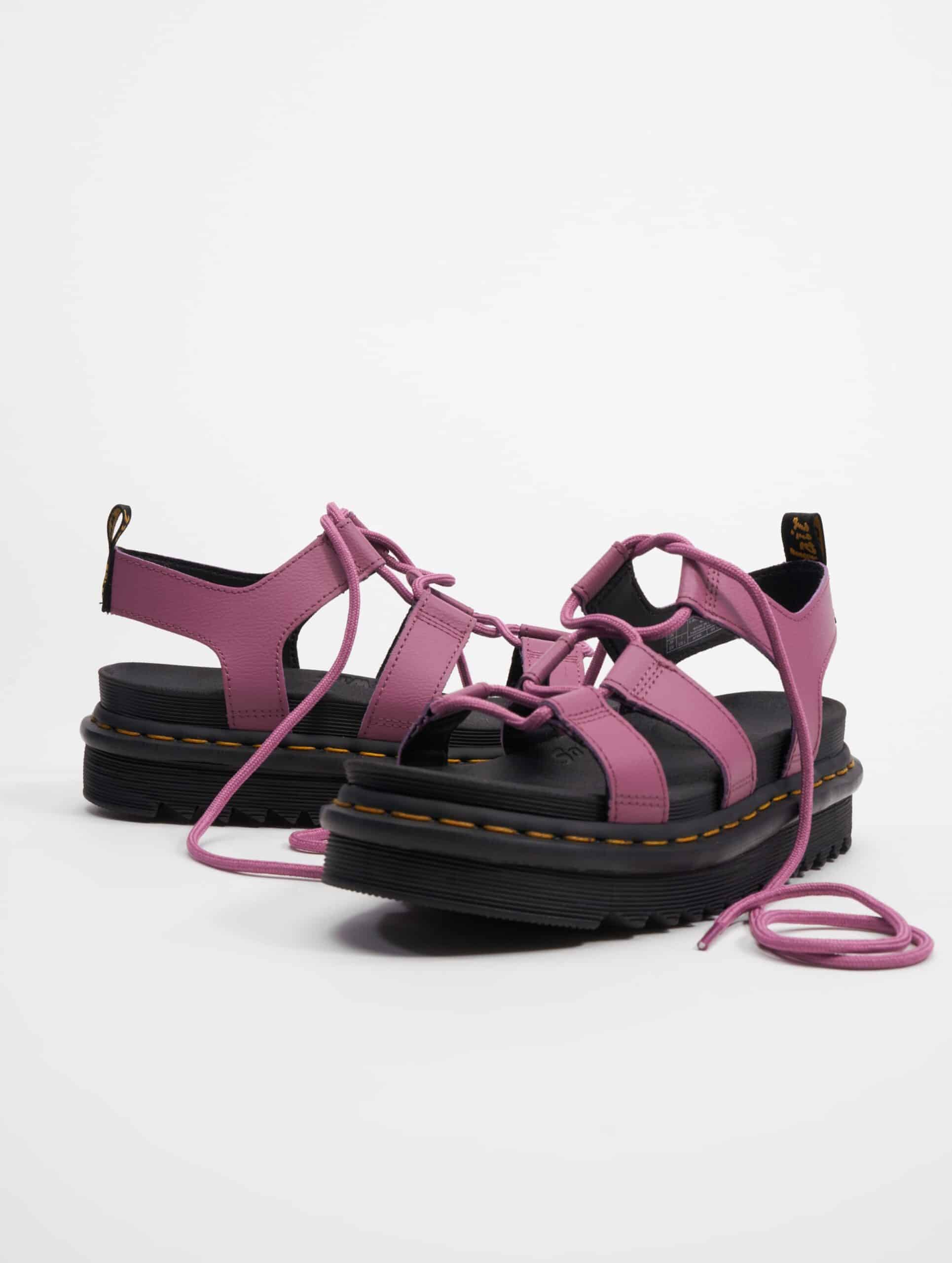 Dr. Martens Nartilla Sandalen Vrouwen op kleur roze, Maat 36