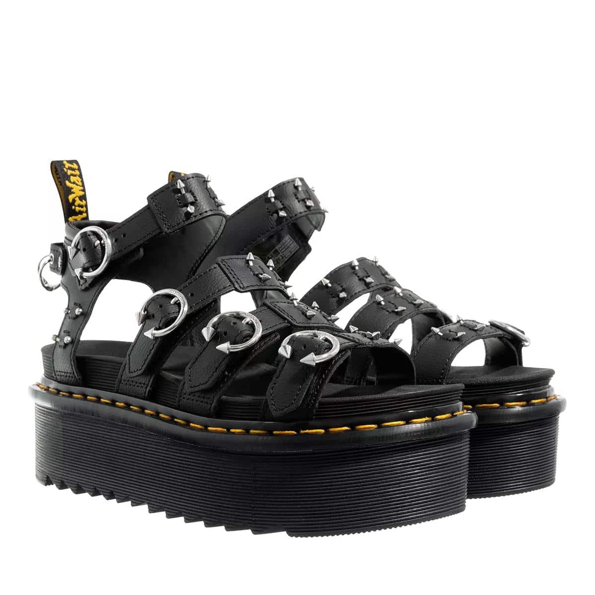 Dr. Martens Sandalen - 3 Strap Sandal in zwart