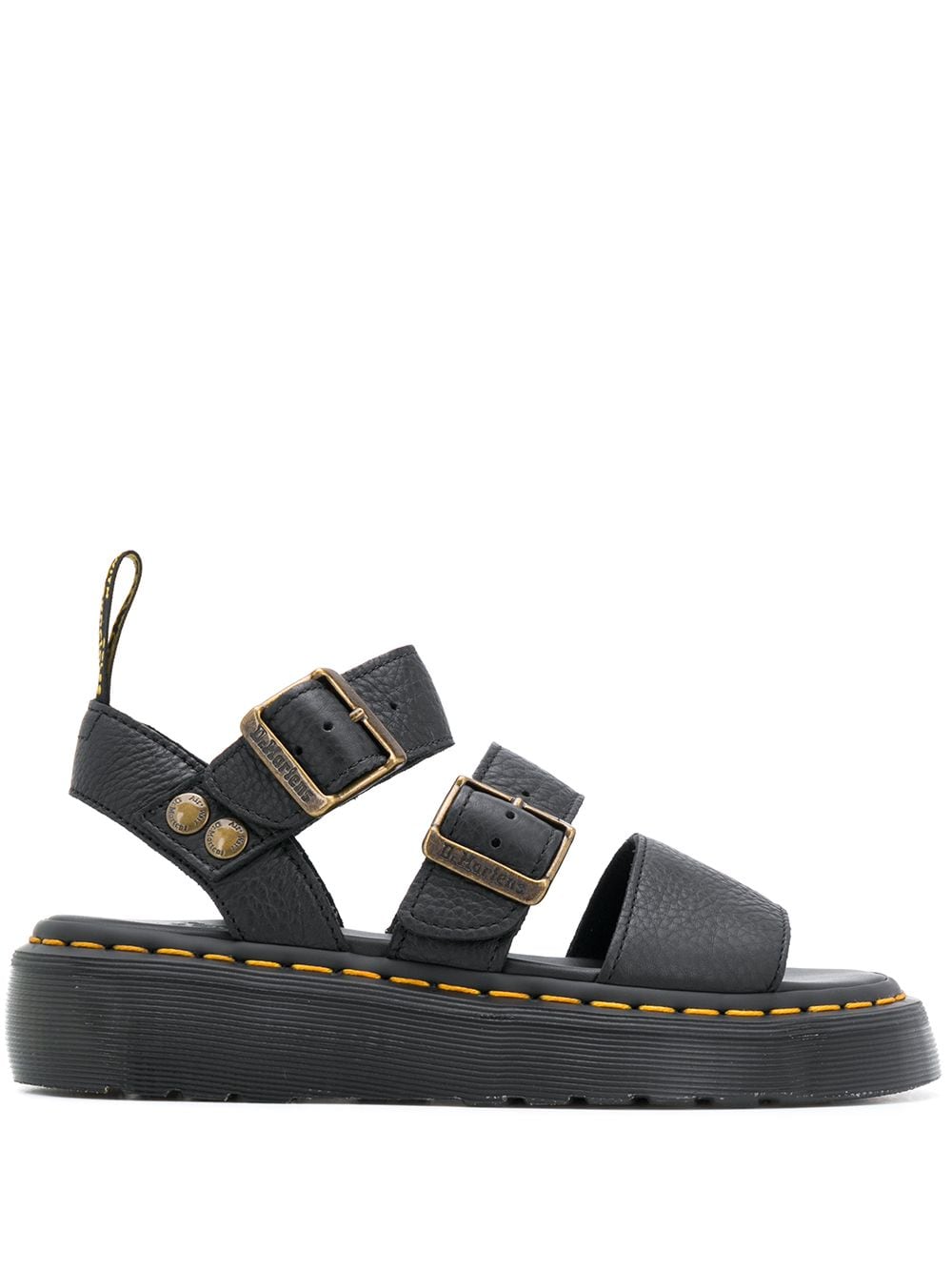 Dr. Martens Sandalen met open neus - Zwart