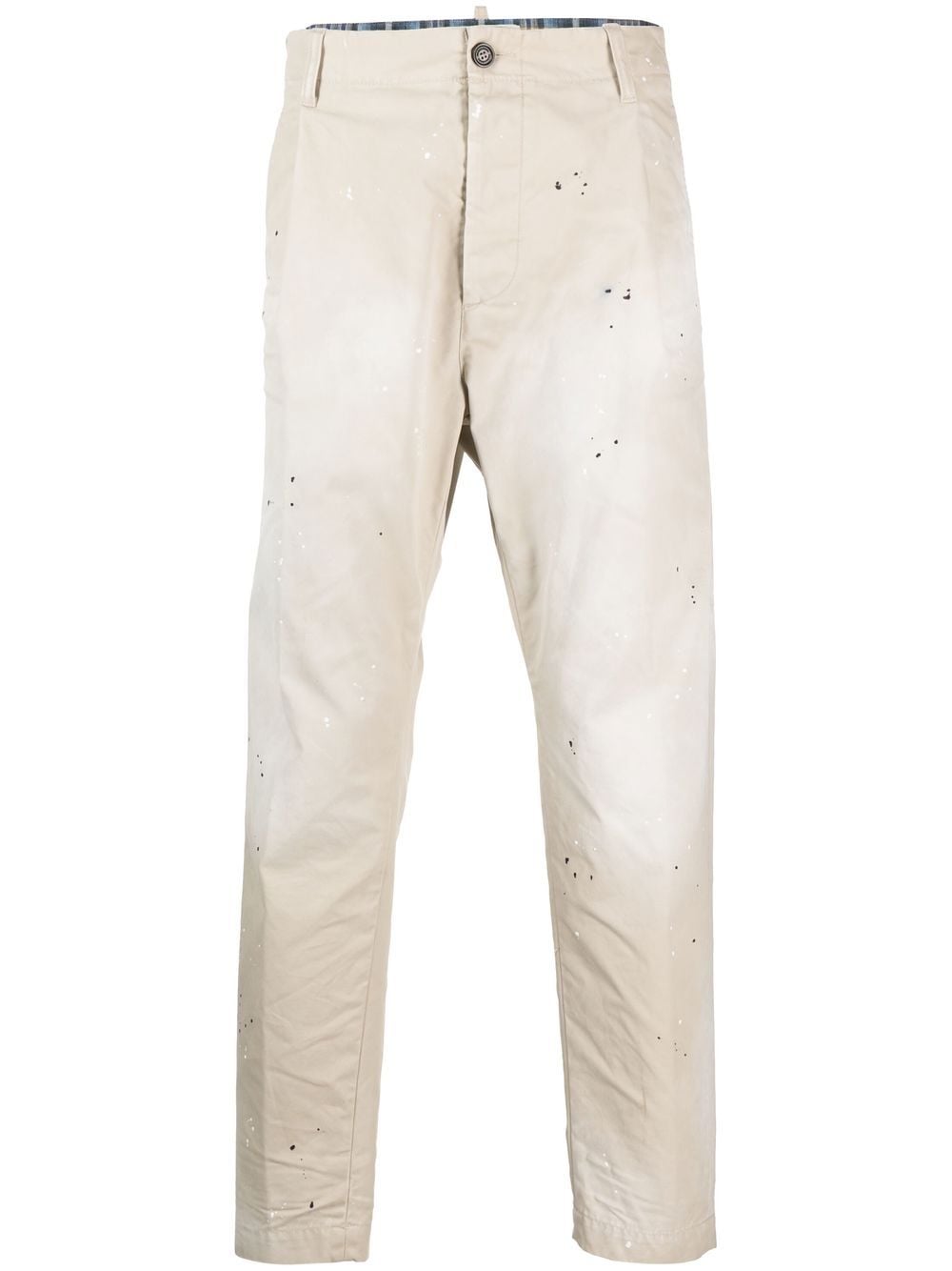 Dsquared2 Broek met logoprint - Beige