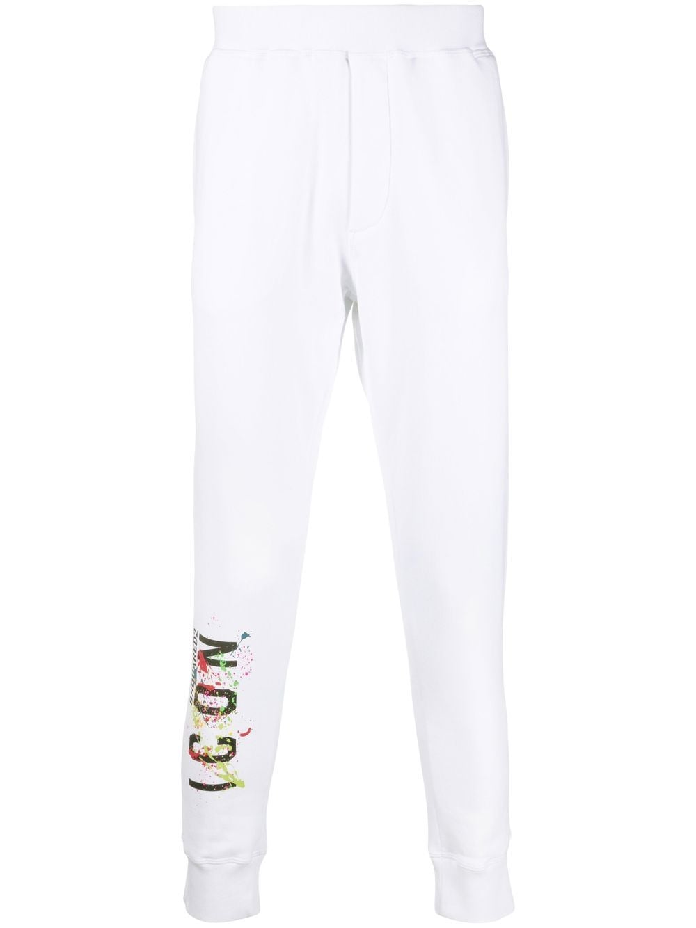 Dsquared2 Broek met print - Wit