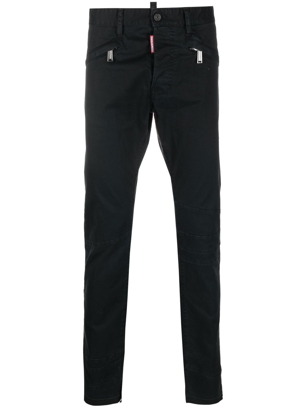 Dsquared2 Broek met ritszak - Zwart