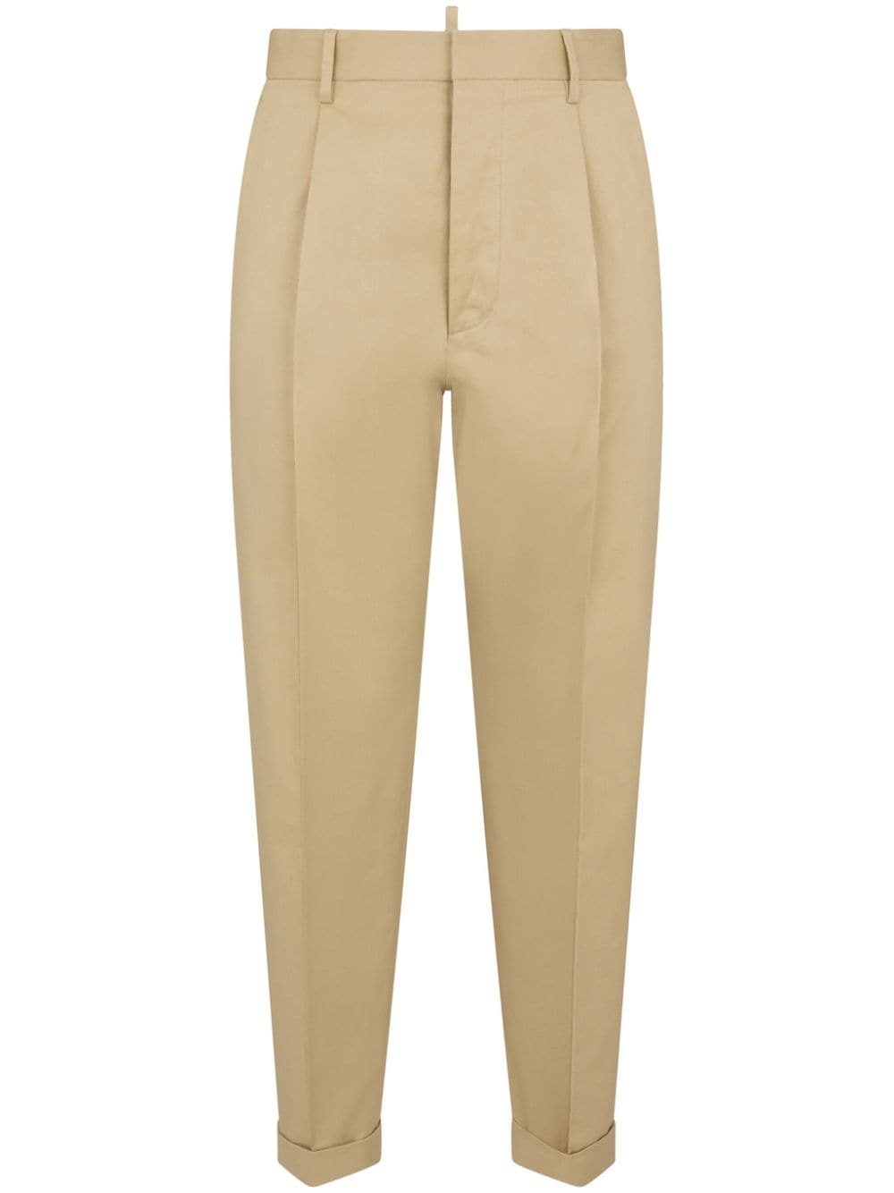 Dsquared2 Broek met toelopende pijpen - Beige