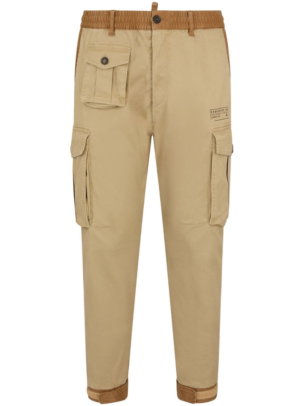 Dsquared2 Broek met toelopende pijpen - Beige