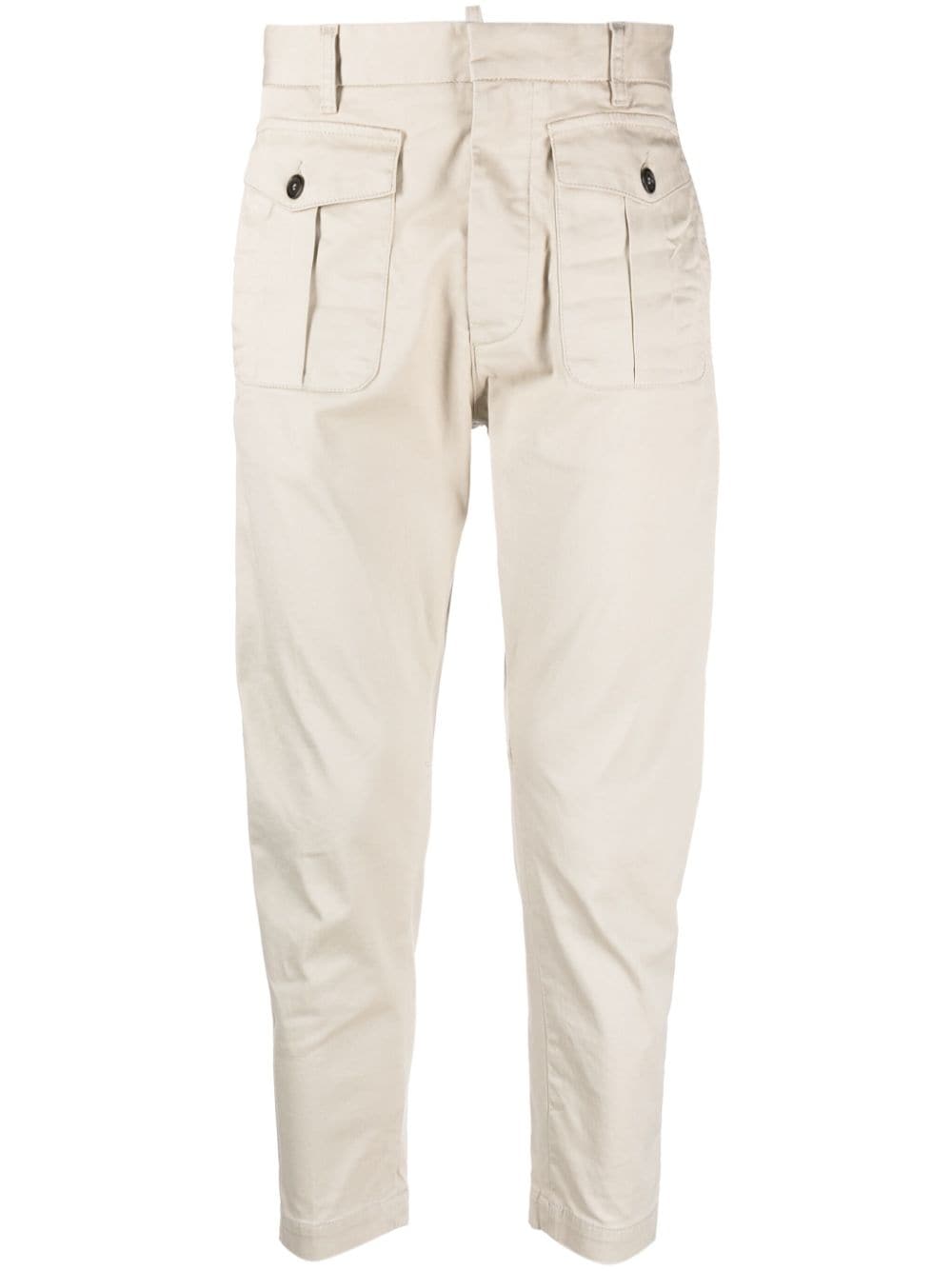 Dsquared2 Broek met toelopende pijpen - Beige