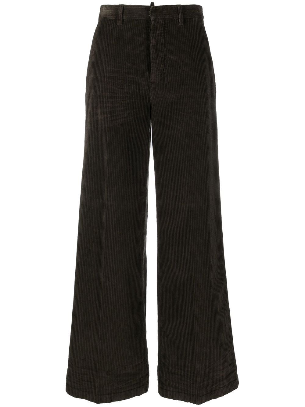 Dsquared2 Broek met wijde pijpen - Bruin