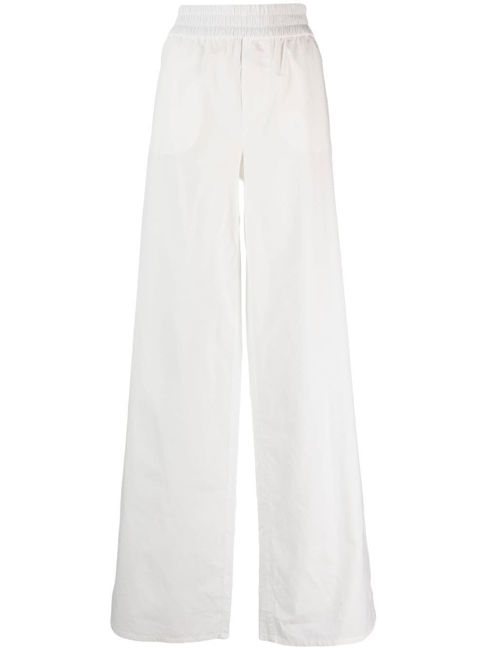 Dsquared2 Broek met wijde pijpen - Wit