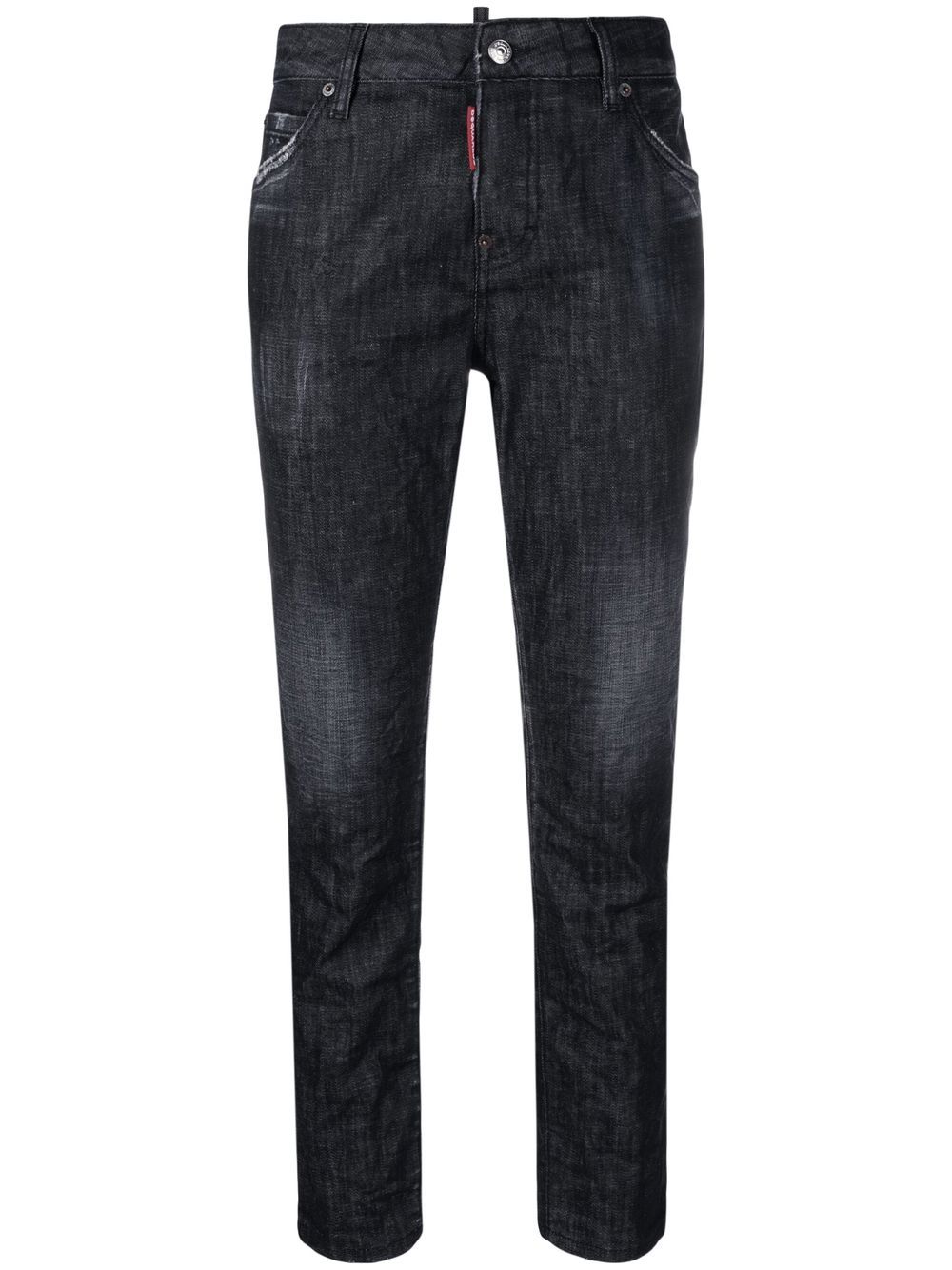 Dsquared2 Jeans met toelopende pijpen - Zwart