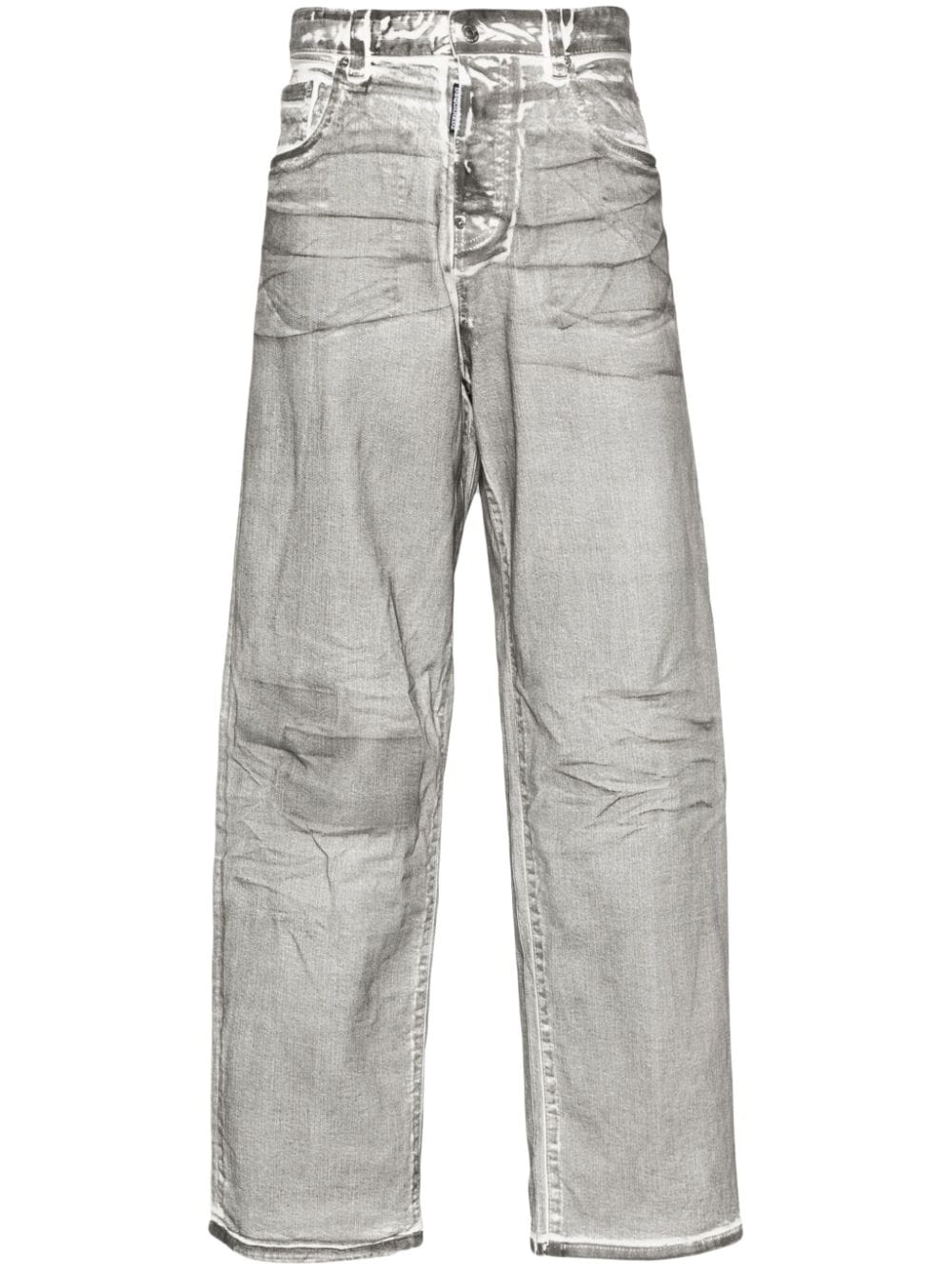 Dsquared2 Jeans met wijde pijpen - Grijs