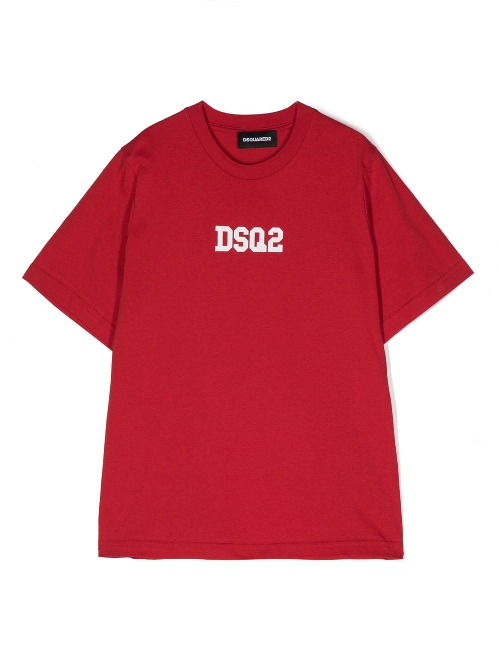 Dsquared2 Kids T-shirt met logoprint - Rood