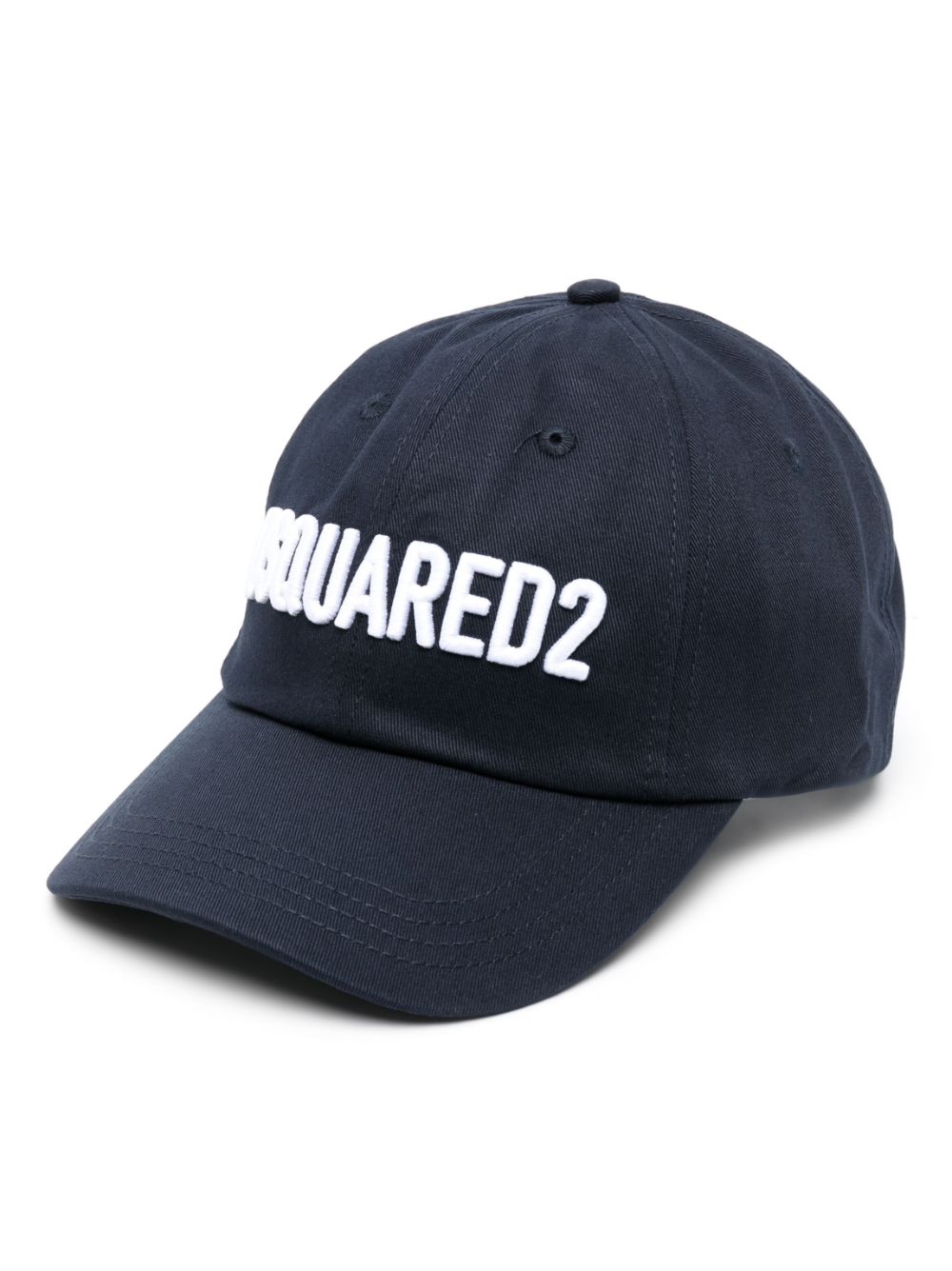 Dsquared2 Pet met geborduurd logo - Blauw