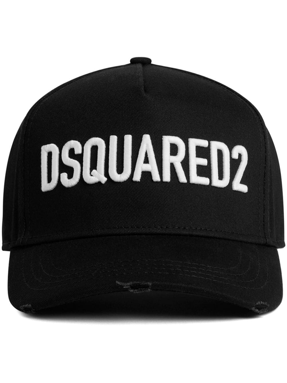 Dsquared2 Pet met geborduurd logo - Zwart