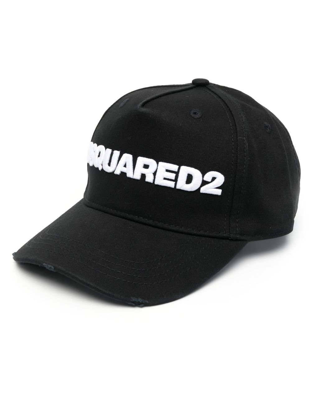 Dsquared2 Pet met geborduurd logo - Zwart