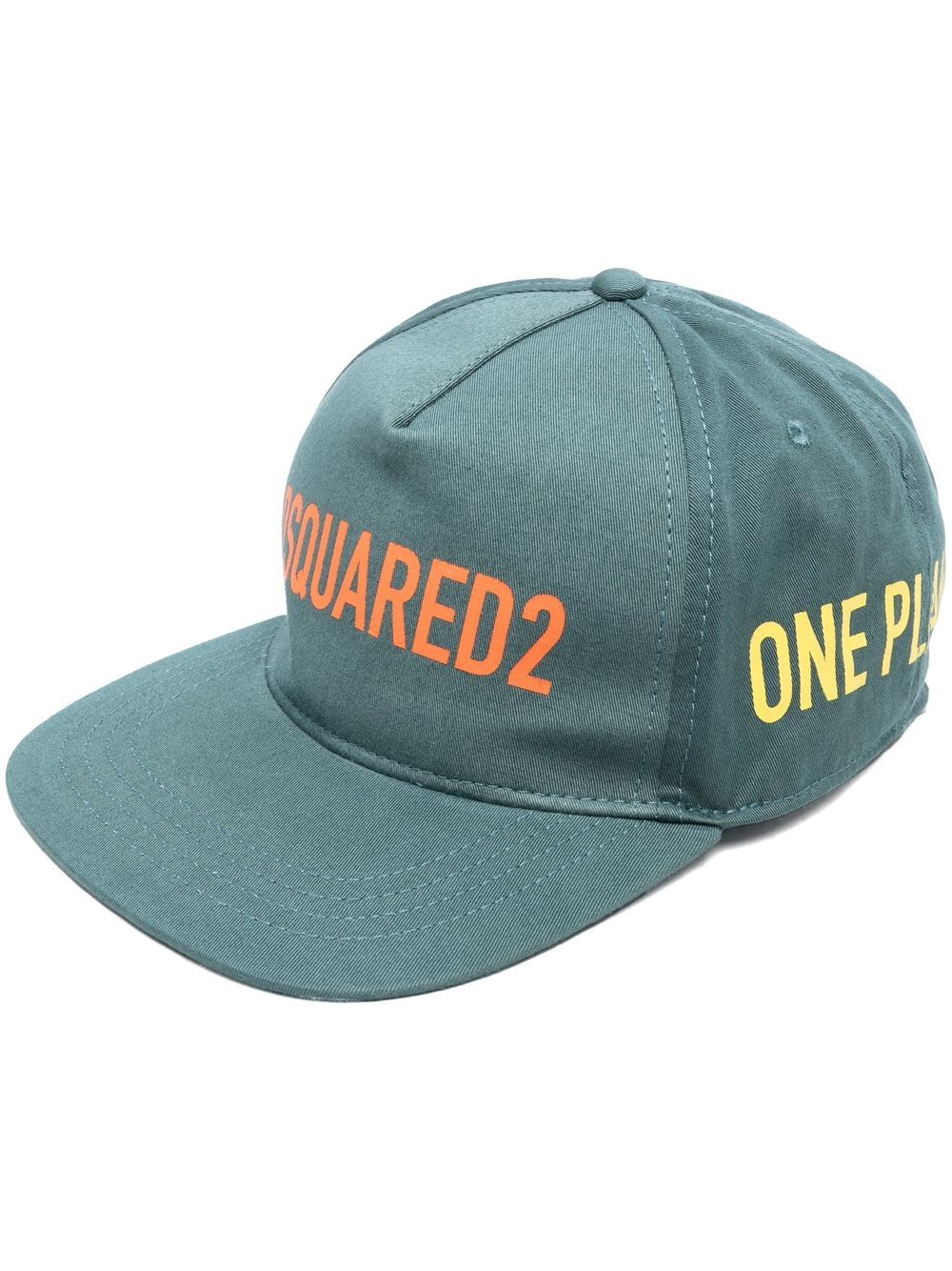 Dsquared2 Pet met logoprint - Groen