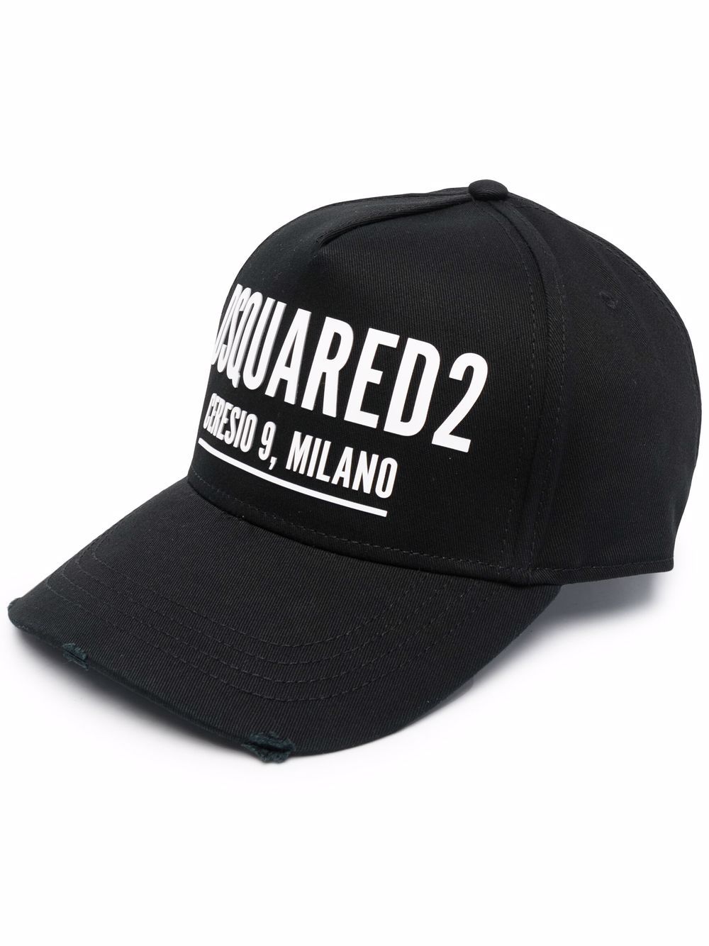 Dsquared2 Pet met logoprint - Zwart