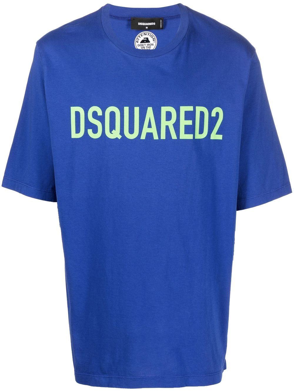 Dsquared2 T-shirt met logoprint - Blauw