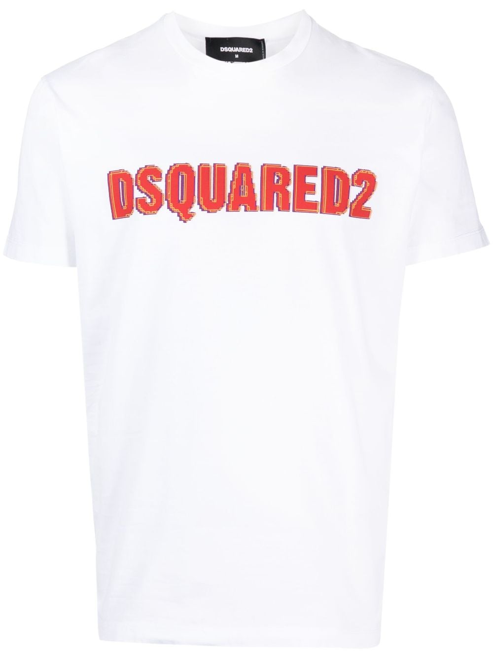 Dsquared2 T-shirt met logoprint - Wit