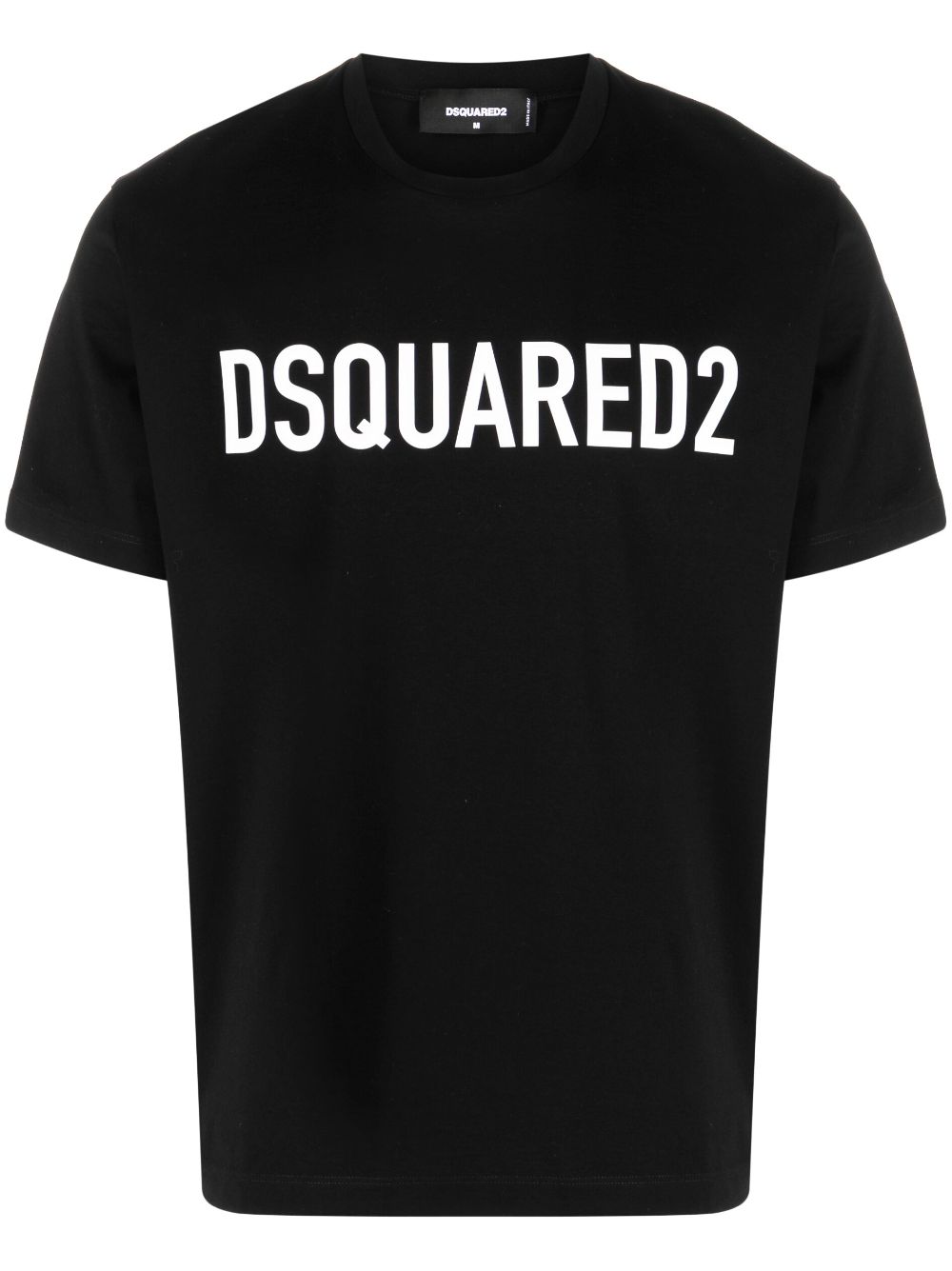 Dsquared2 T-shirt met logoprint - Zwart