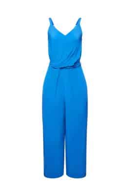 ESPRIT Cropped jumpsuit met V-hals