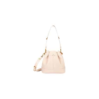 Ecru Leren Bucket Tas Jérôme Dreyfuss , Beige , Dames