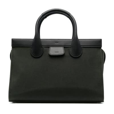 Edith Grote Tote Tas Chloé , Black , Dames