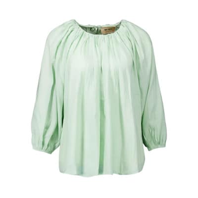 Elegante Boheme Soft Groene Blouse MOS Mosh , Green , Dames