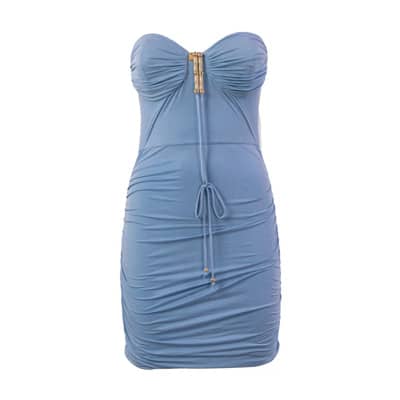 Elegante Jurk - Abito Elisabetta Franchi , Blue , Dames