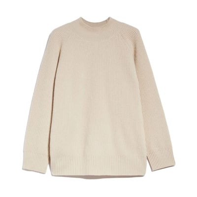 Eridani Witte Sweaters Max Mara Weekend , White , Dames