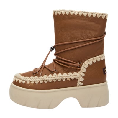 Eskimo Snow Boot Haakdetails Mou , Brown , Dames