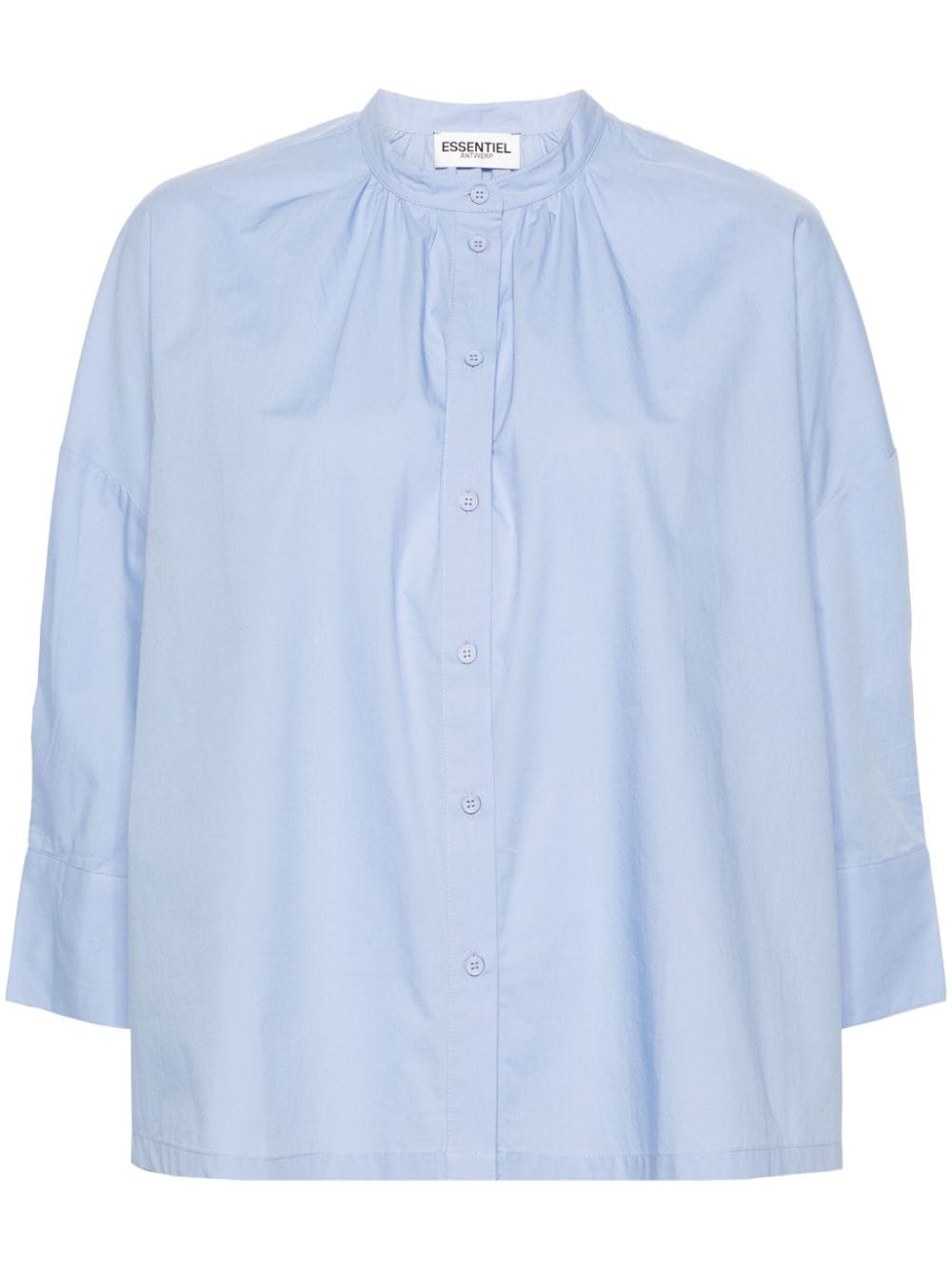 Essentiel Antwerp Blouse met verlaagde schouders - Blauw