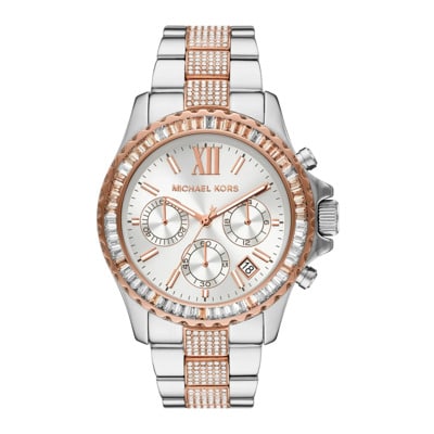 Everest Bicolor Chronograaf Horloge Michael Kors , Multicolor , Dames