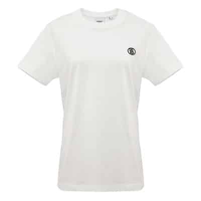 Exclusief T-shirt met Thomas Burberry Monogram Burberry , White , Heren