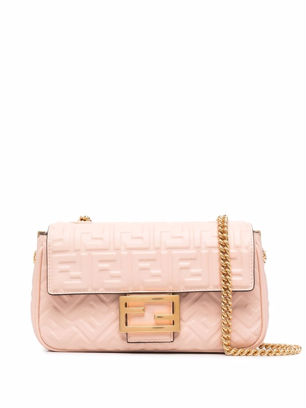 FENDI Tas met logoplakkaat - Roze