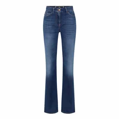 Flared Jeans Elisabetta Franchi , Blue , Dames