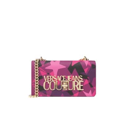 Fuchsia Schoudertas Versace Jeans Couture , Pink , Dames