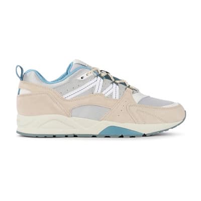 Fusion 2.0 Sneaker in Beige, Grijs en Blauw Karhu , Multicolor , Heren