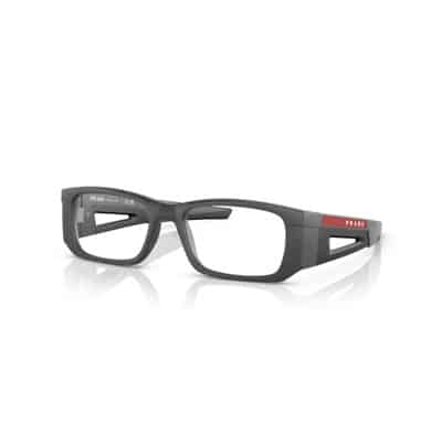 Futuristische Casual Bril Prada , Gray , Heren