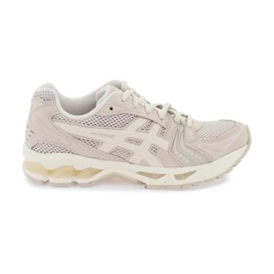 Gel-Kayano™ 14 Sneakers van Mesh en Suede Asics , Beige , Heren