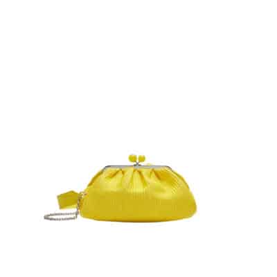 Gele Clutch Tas - Stijlvol Model Max Mara Weekend , Yellow , Dames